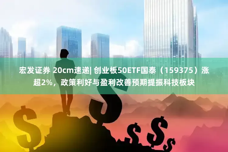 宏发证券 20cm速递| 创业板50ETF国泰（159375）涨超2%，政策利好与盈利改善预期提振科技板块